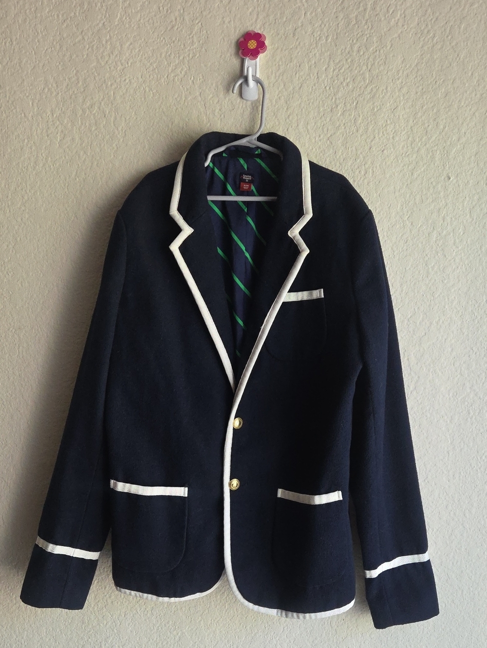 Rowing Blazers By Target Navy Blazer with White Trim